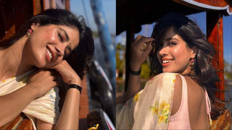 Janhvi Kapoor Glows In Sun-Kissed BTS Pics From Param Sundari Sets, Drops A Peek Into Her Kerala Diaries!