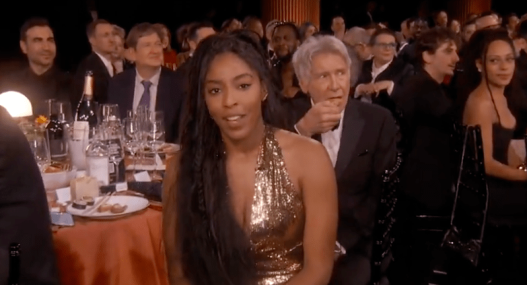 Jessica Williams Playfully Calls Out Harrison Ford During SAG Awards