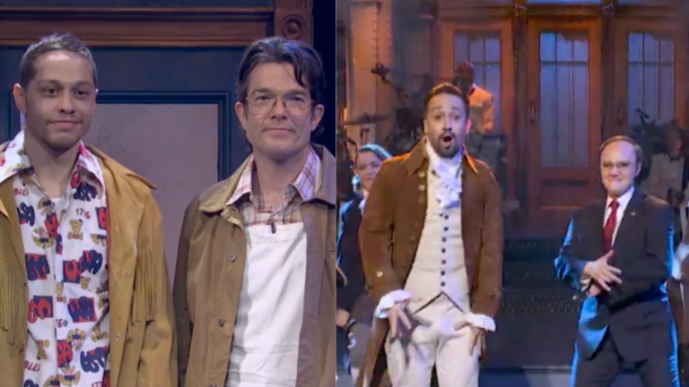 John Mulaney & Pete Davidson Bring Iconic NYC Musical Sketch To ‘SNL50’