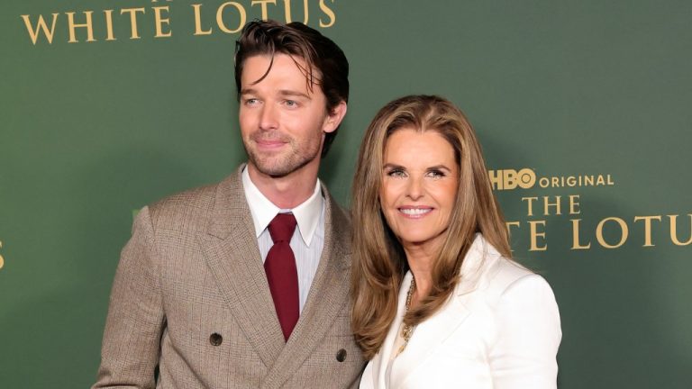 Maria Shriver On Son Patrick Schwarzenegger’s Nude ‘White Lotus’ Scene