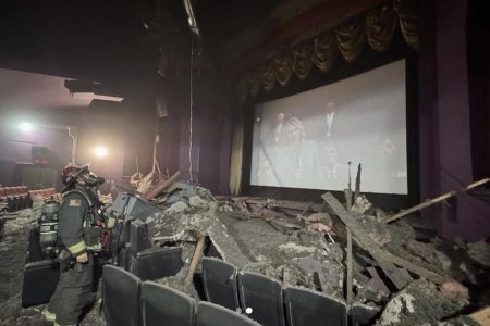 Movie Theater Ceiling Collapses During ‘Captain America’