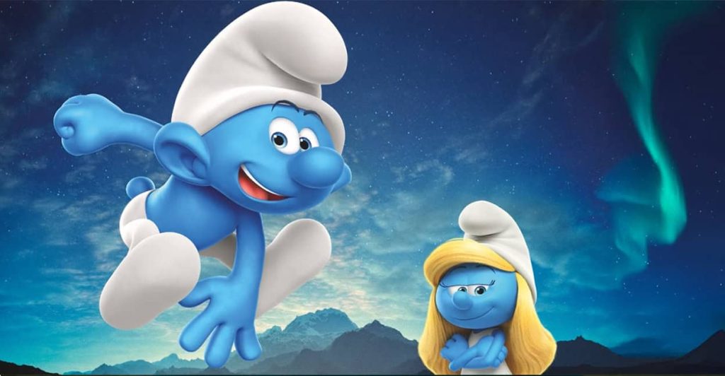 Desi Trill’s lyric video for “Higher Love” features new footage from Paramount Animation’s upcoming Smurfs movie