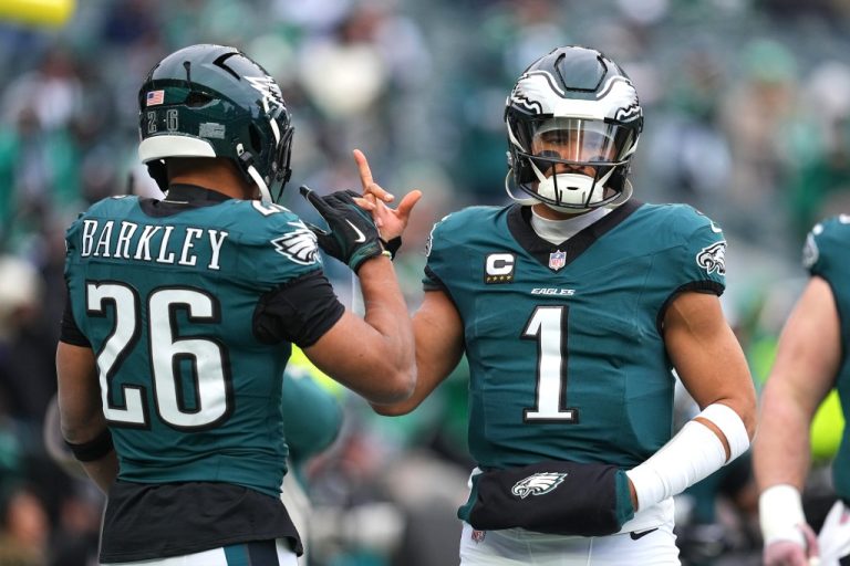 Philadelphia Eagles’ Jalen Hurts & Saquon Barkley Join ‘Tonight Show’