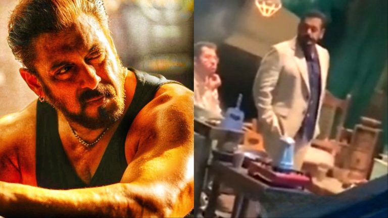 Salman Khan Looks Dapper In Cream Suit As He Shoots For His Hollywood Cameo In Saudi Arabia