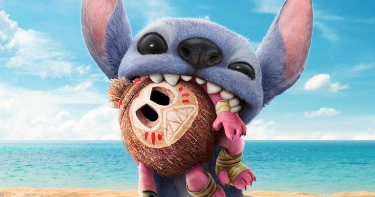 Stitch takes to the field to dominate his own game of Keep away in the new Lilo & Stitch Super Bowl spot