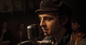 Timothée Chalamet Talks Bob Dylan’s Life in Exclusive A Complete Unknown Clip