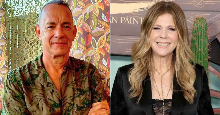 Tom Hanks & Rita Wilson Hilariously “Storm Out” of SNL 50 Concert In Viral Moment