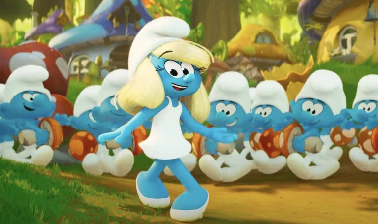 Trailer For New SMURFS Movie Sees Rihanna’s Smurfett Lead a Mission Into The Real World — GeekTyrant