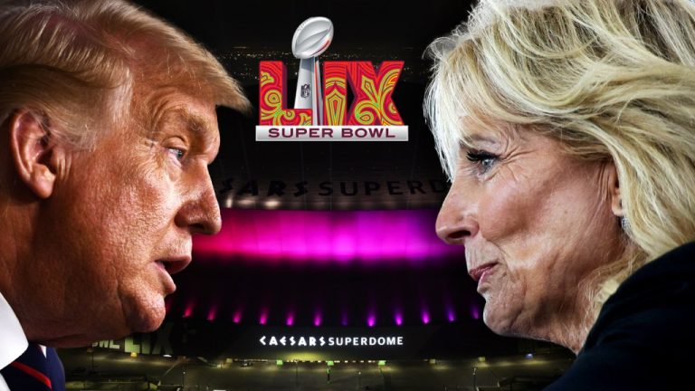 Trump Wins Super Bowl With 1st POTUS Visit To NFL’s Big Game