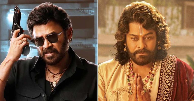 Venkatesh Beats Chiranjeevi To Deliver Highest-Grossing Film Among Senior Telugu Heroes!