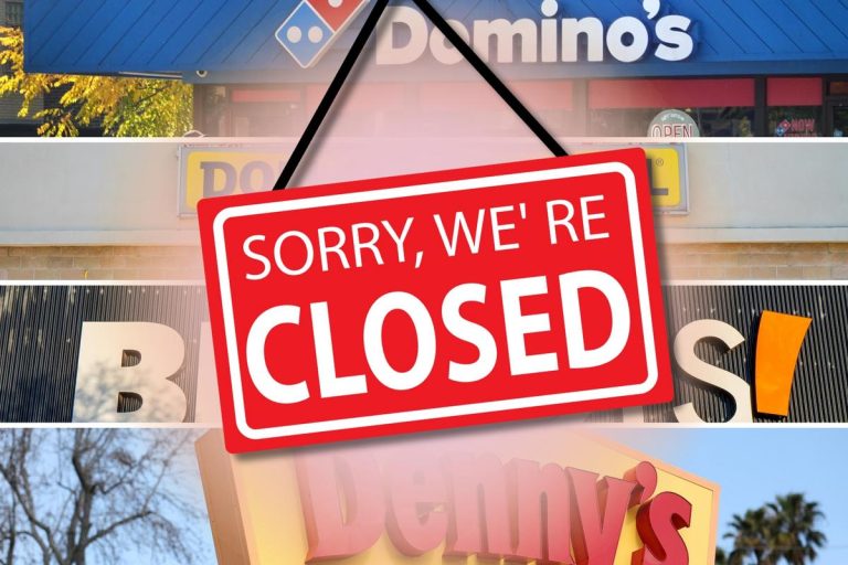 21 Big Chains That Are Closing or Closed Locations in 2025