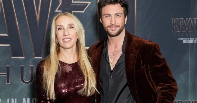 Aaron Taylor-Johnson Celebrates Wife Sam’s 58th Birthday With Photos