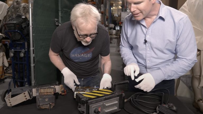 Adam Savage Examines The Original GHOSTBUSTERS Ghost Trap Prop and How it Works — GeekTyrant