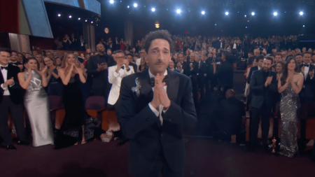 Adrien Brody’s Gum Oscars Moment: ‘I Could’ve Swallowed It’