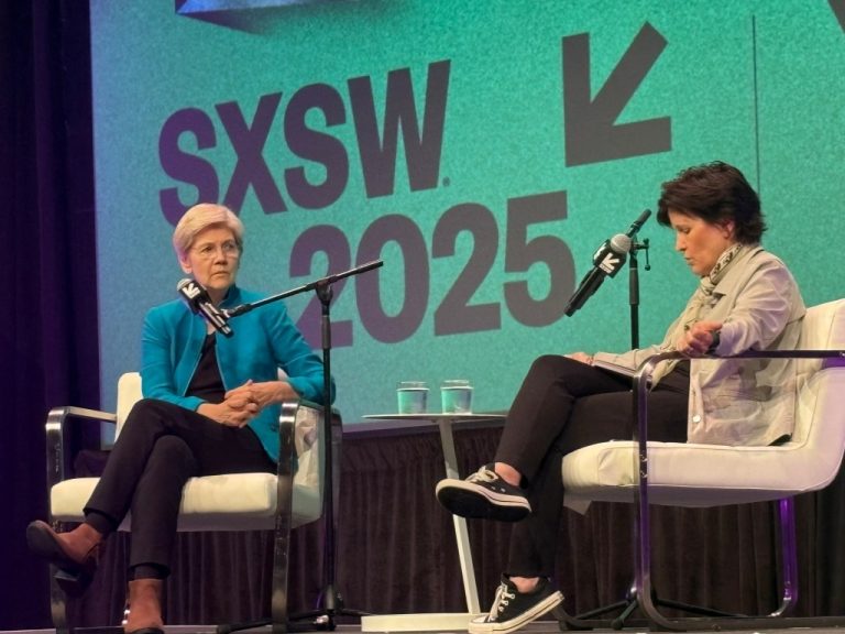 Elizabeth Warren Blasts “Co-Presidents” Donald Trump & Elon Musk At SXSW