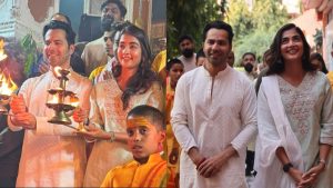 Hai Jawani Toh Ishq Hona Hai: Varun Dhawan, Pooja Hegde Join Ganga Aarti Before Starting 3-Day Shoot Schedule In Rishikesh