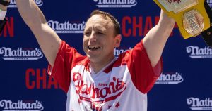 Hot dog champ Joey Chestnut still has beef with Takeru Kobayashi