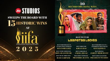 Jio Studios Dominates IIFA 2025 With 15 Wins, Laapataa Ladies Grabs The Limelight With 10 Trophies!