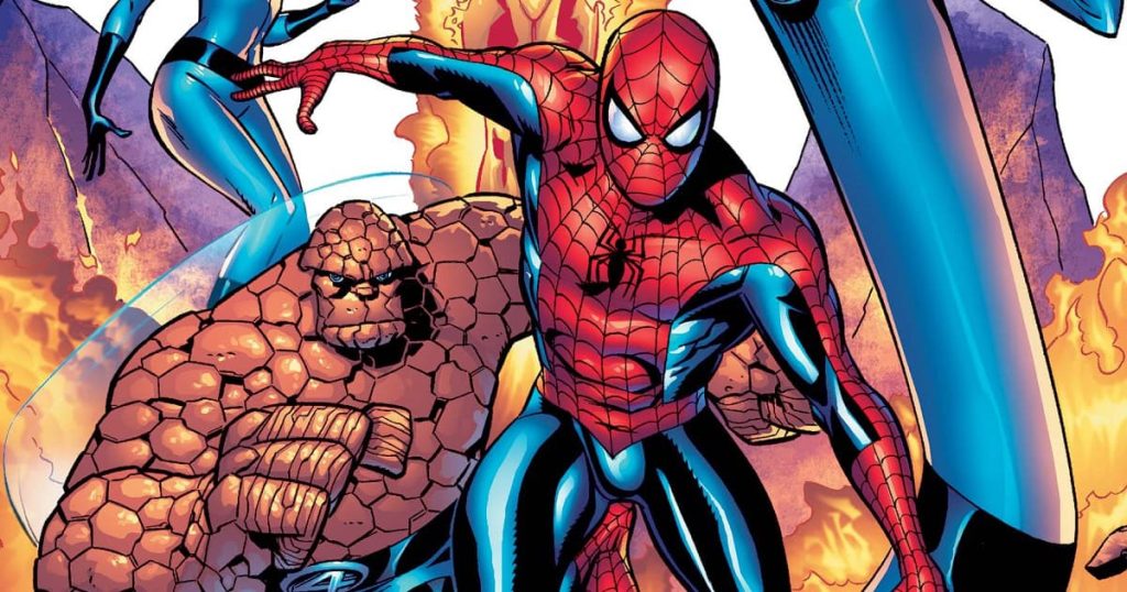 Kevin Smith is writing a Spider-Man / Fantastic Four team-up story for Giant-Size Amazing Spider-Man #1