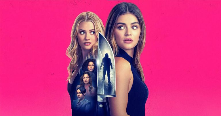 Lucy Hale and Virginia Gardner talk the accidental release of F Marry Kill