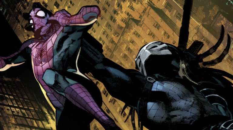 Preview of Marvel Comics’ PREDATOR VS. SPIDER-MAN Introduces a Yautja known as “Skinner” — GeekTyrant