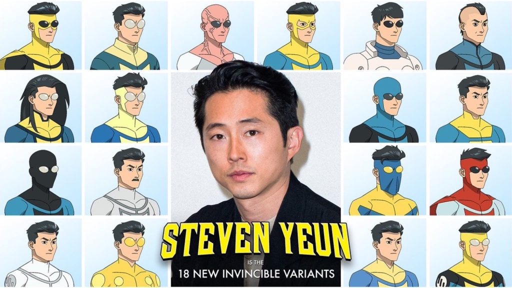 Steven Yeun Is Voicing 18 More Characters in INVINCIBLE, and It’s as Wild as It Sounds — GeekTyrant