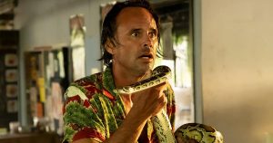 Walton Goggins was bitten by snake on The White Lotus