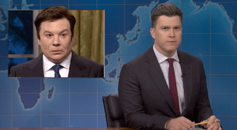 Weekend Update Pokes Fun At Mike Myers: ‘Filthy Canadians’ Taking Jobs